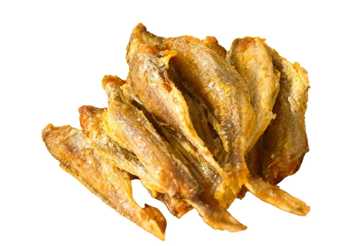 Vacuum-fried fish